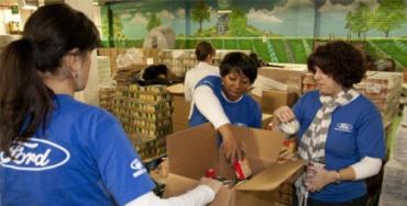 Ford Volunteer Corps spring into Action Day