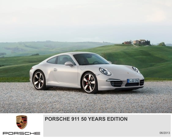 Porsche 911 Limited Edition model celebrates 50 years of the world’s most-loved sports car