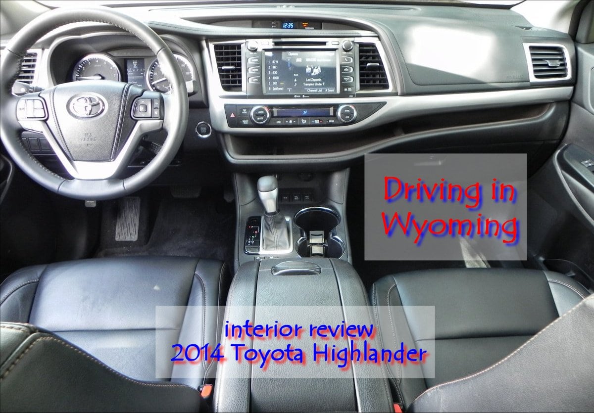 2014 Toyota Highlander interior review