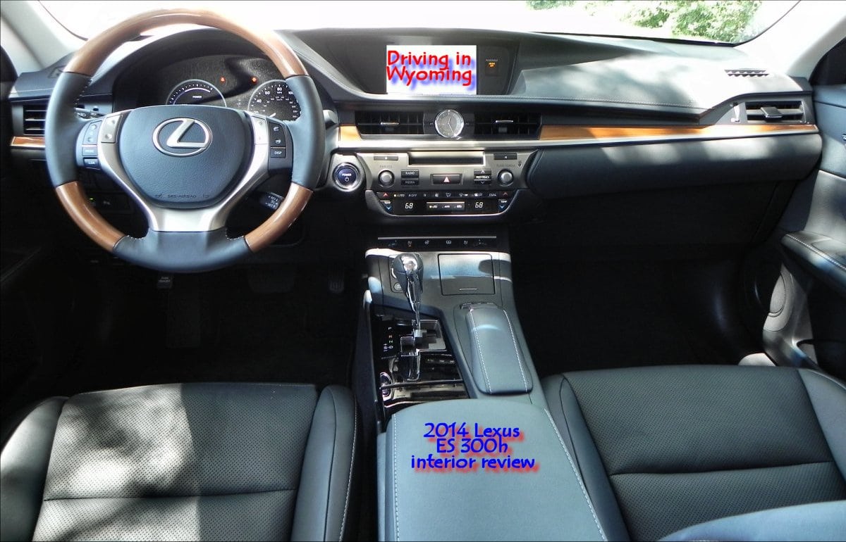 2014 Lexus ES 300h interior review