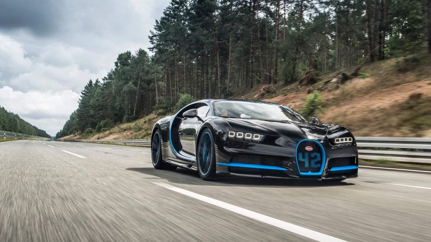0-249 MPH and Back to Zero In 32.6 Seconds – Bugatti Chiron Sets New Record