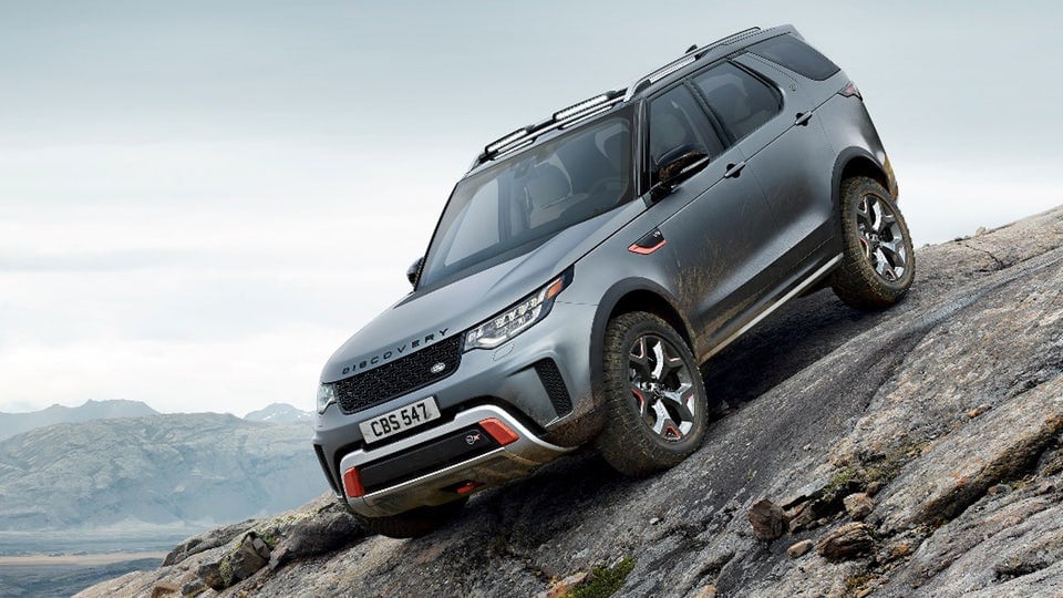Land Rover gets rough and ready in Frankfurt with Discovery SVX