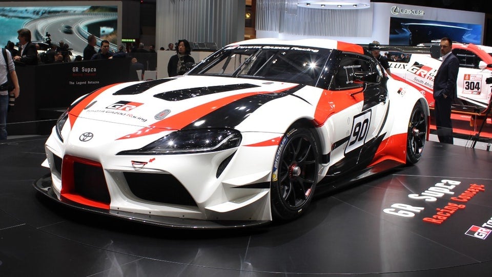 Toyota GR Supra Racing Concept screeches into legend at Geneva