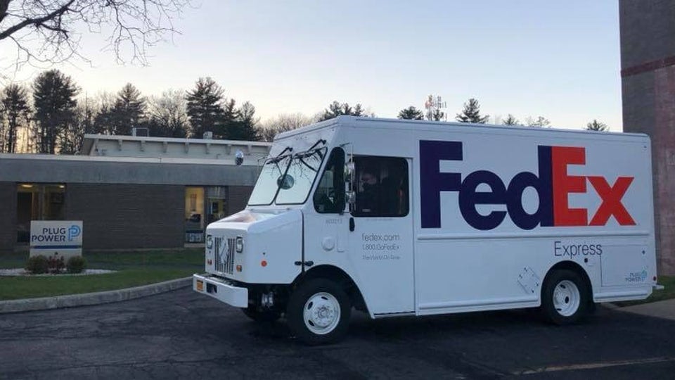 FedEx Express delivers the goods with fuel cell-powered truck