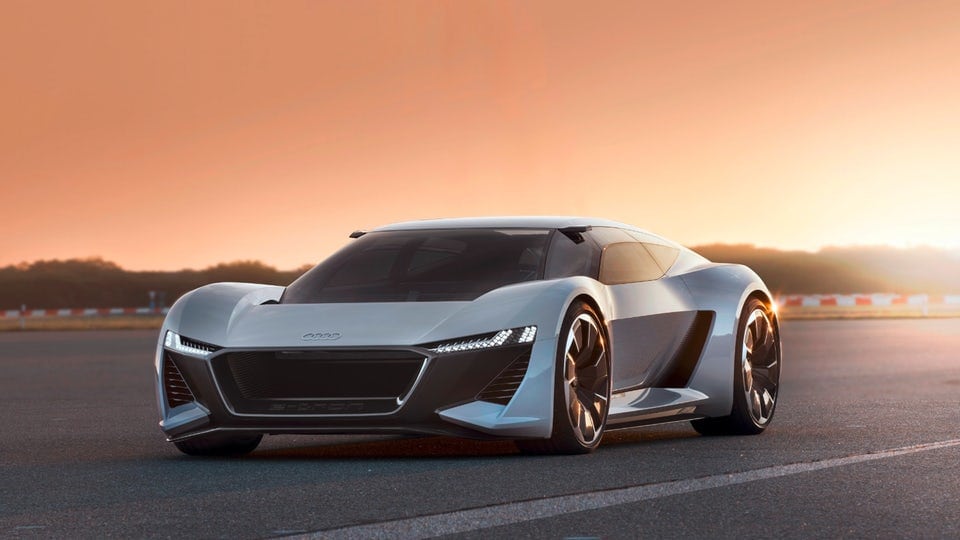 Audi PB 18 e-tron concept car unveiled at Pebble Beach