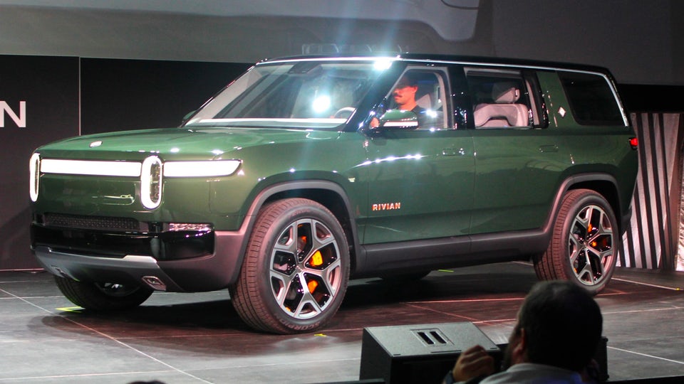 Rivian launches electric R1S sport utility