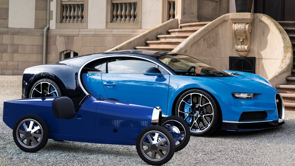 Bugatti revisits racing car royalty with Baby II tribute roadster