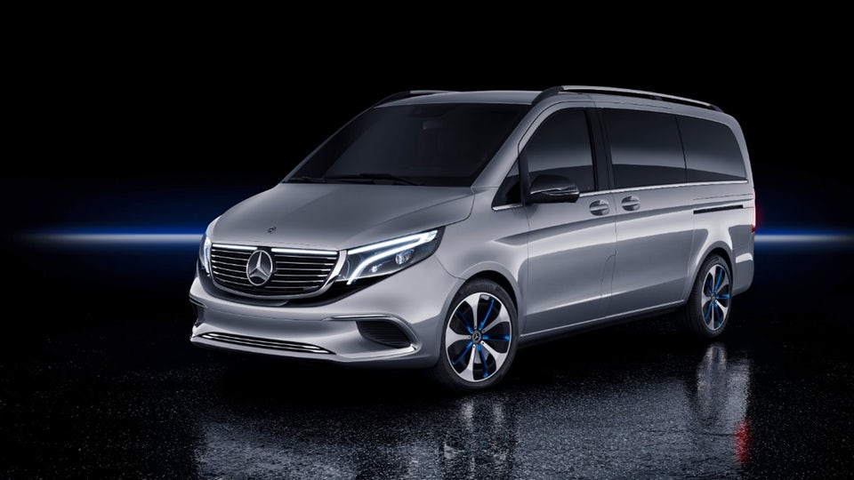 Mercedes premieres premium Concept EQV people mover