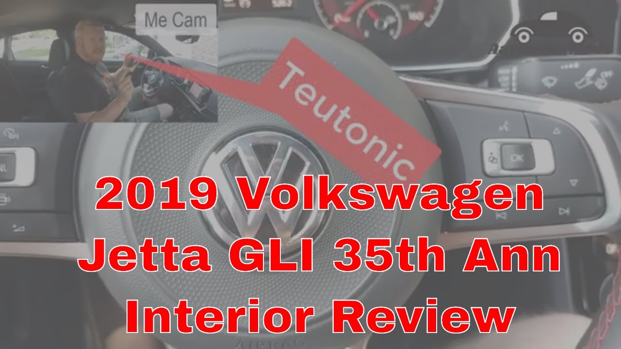 2019 Volkswagen Jetta GLI interior review