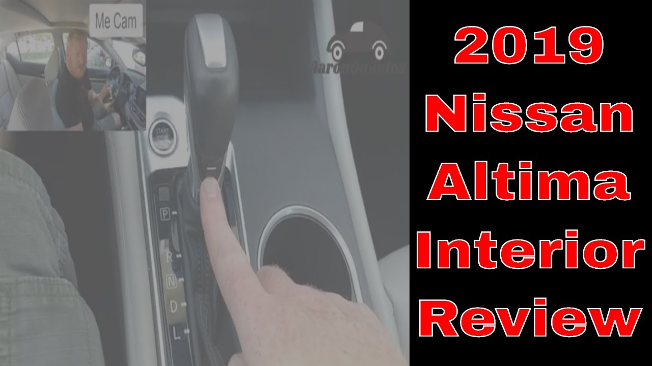 2019 Nissan Altima interior review