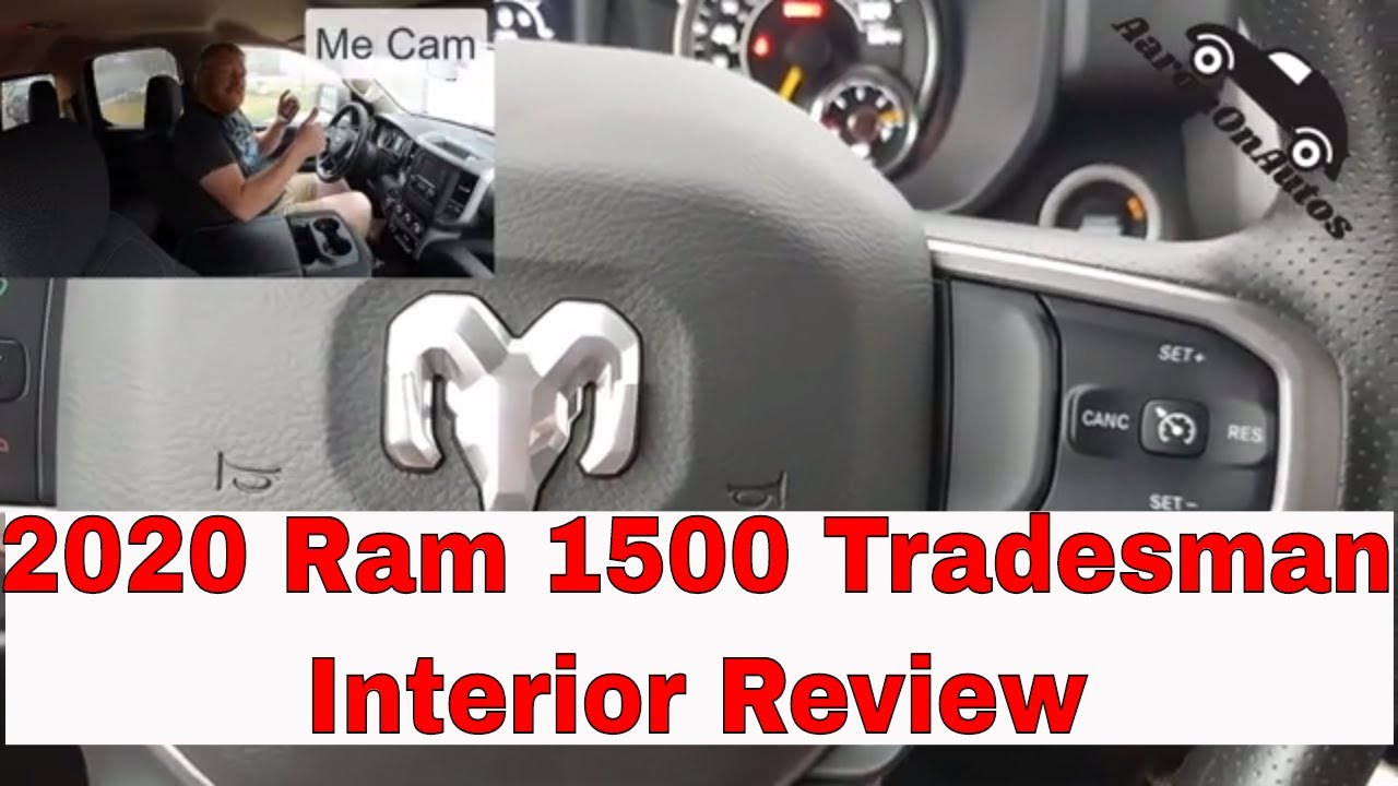 2020 Ram 1500 Tradesman EcoDiesel interior review
