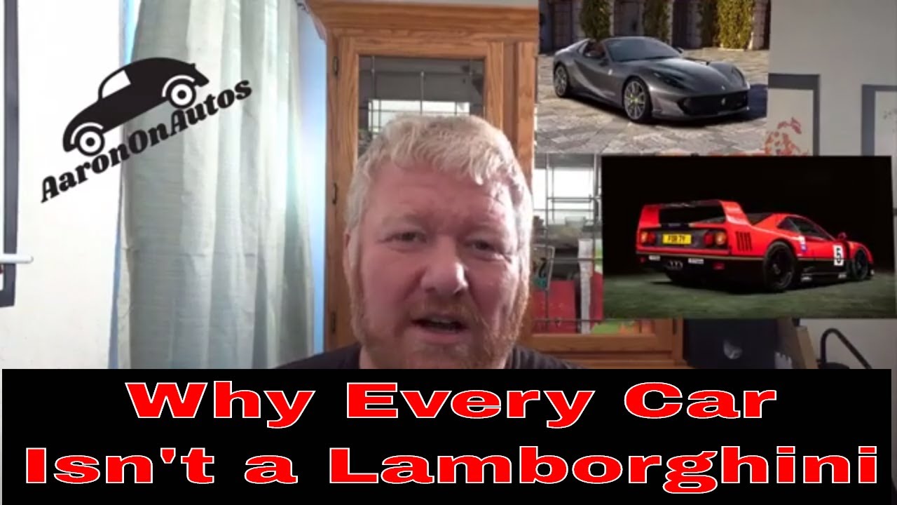 Q&A: Why Don’t All Cars Look Like Lamborarris?