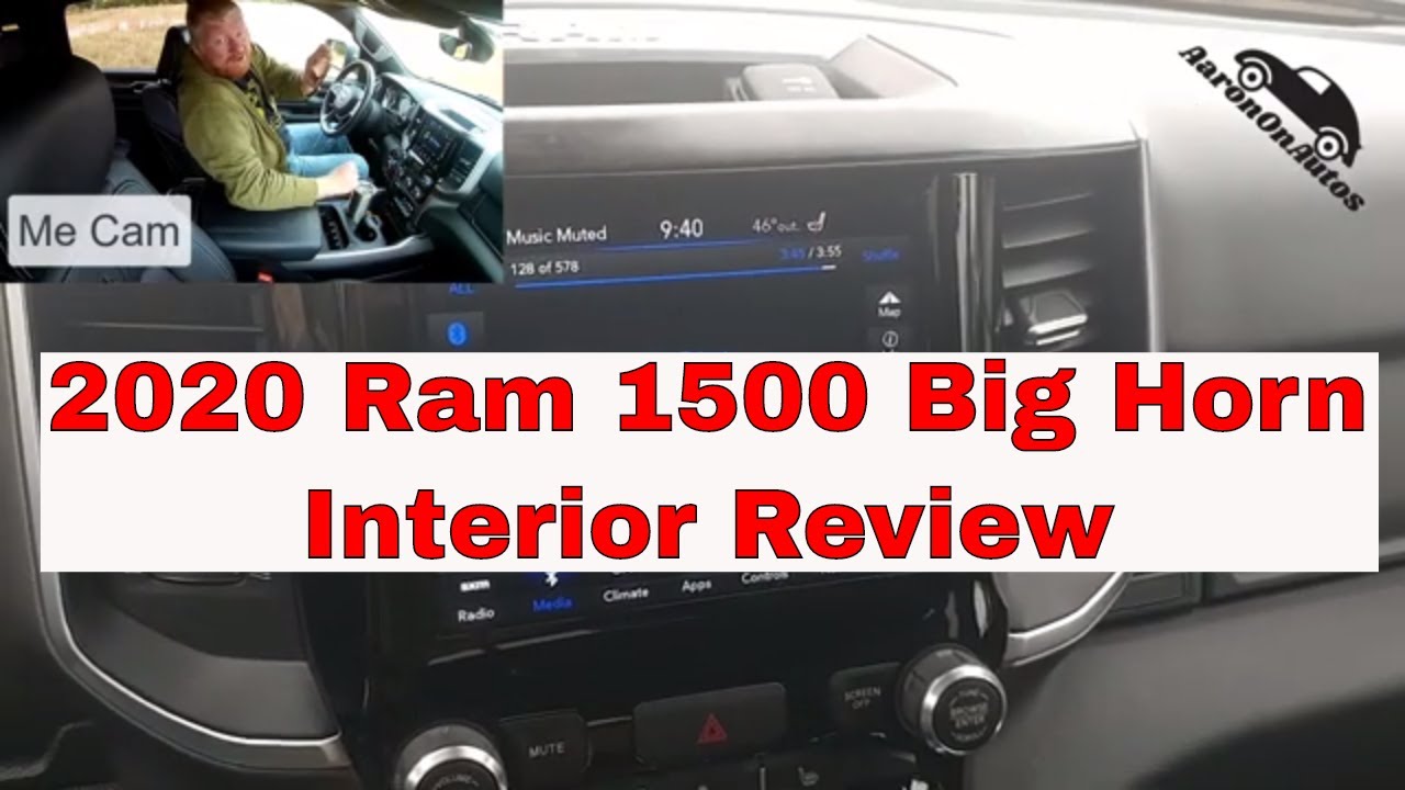 2020 Ram 1500 Big Horn interior review