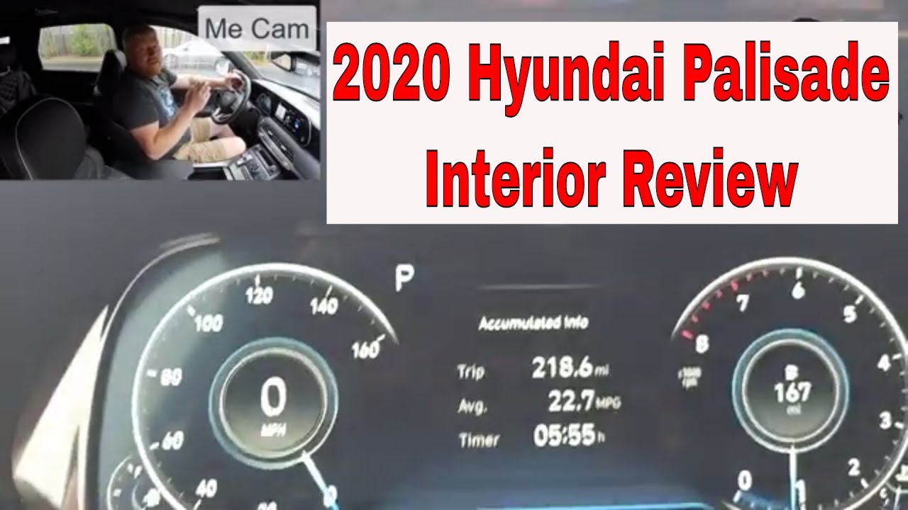 2020 Hyundai Palisade interior review