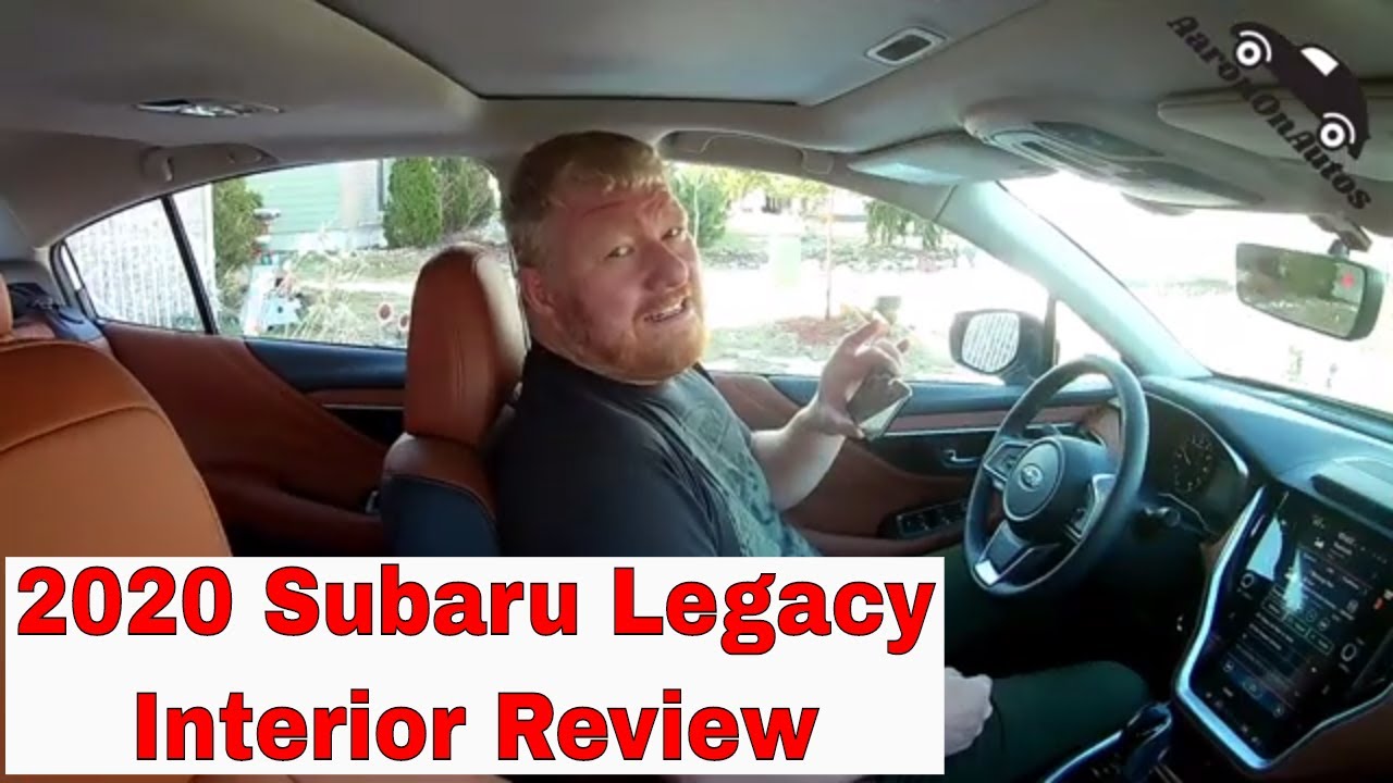 2020 Subaru Legacy interior review