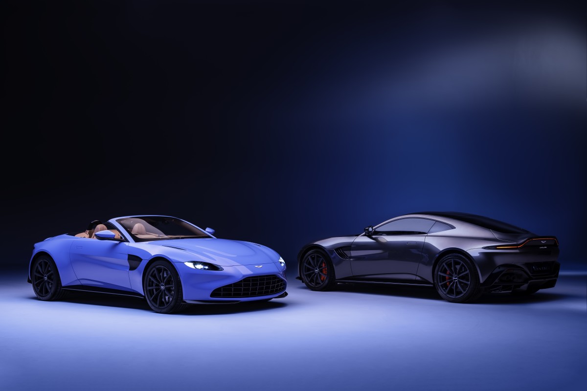 Aston Martin unveils 190mph Vantage Roadster