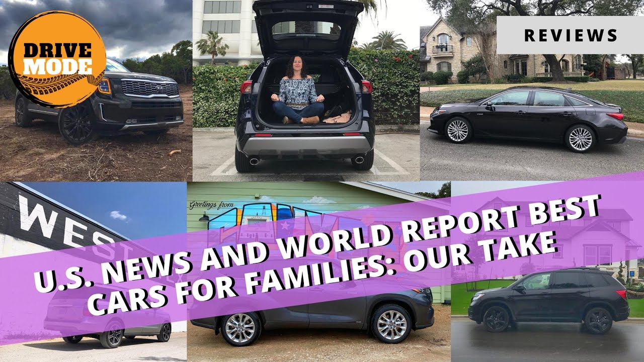 Our Take on US News’ Best Family Vehicles of 2020