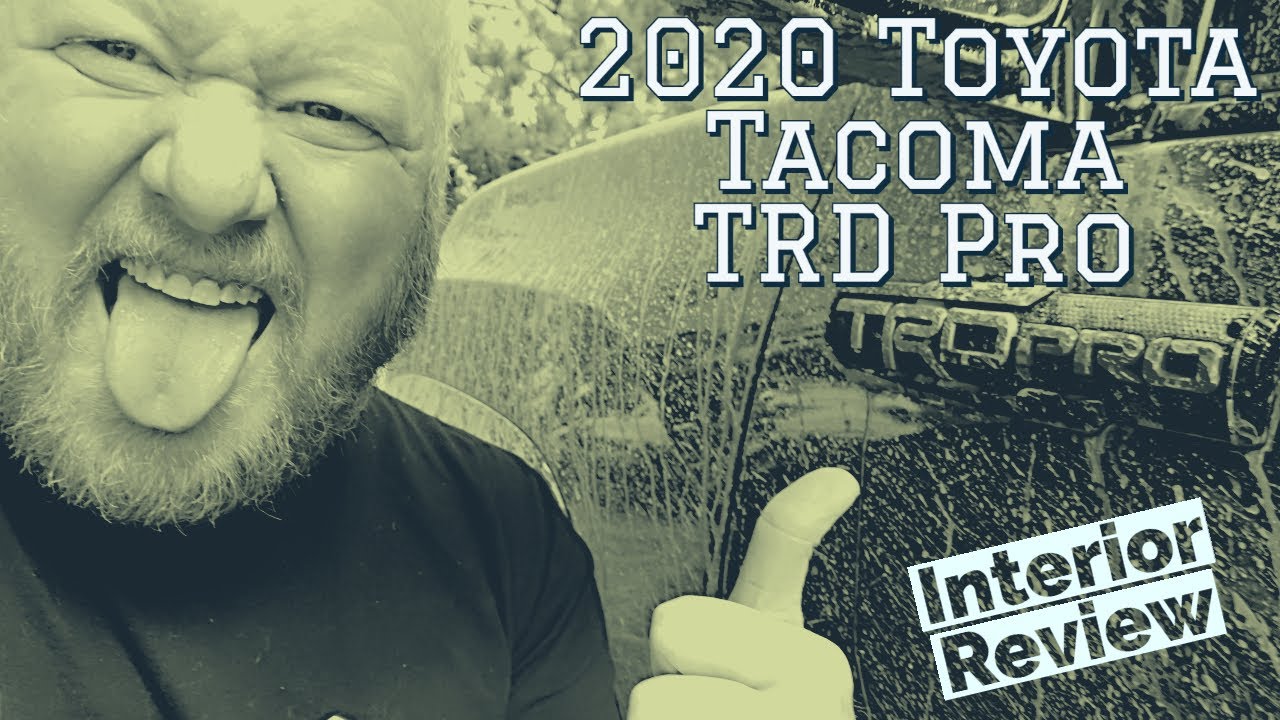 2020 Toyota Tacoma TRD Pro interior walkthrough