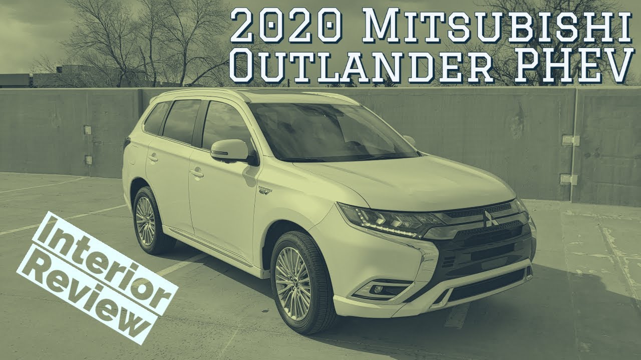 2020 Mitsubishi Outlander PHEV interior walkthrough