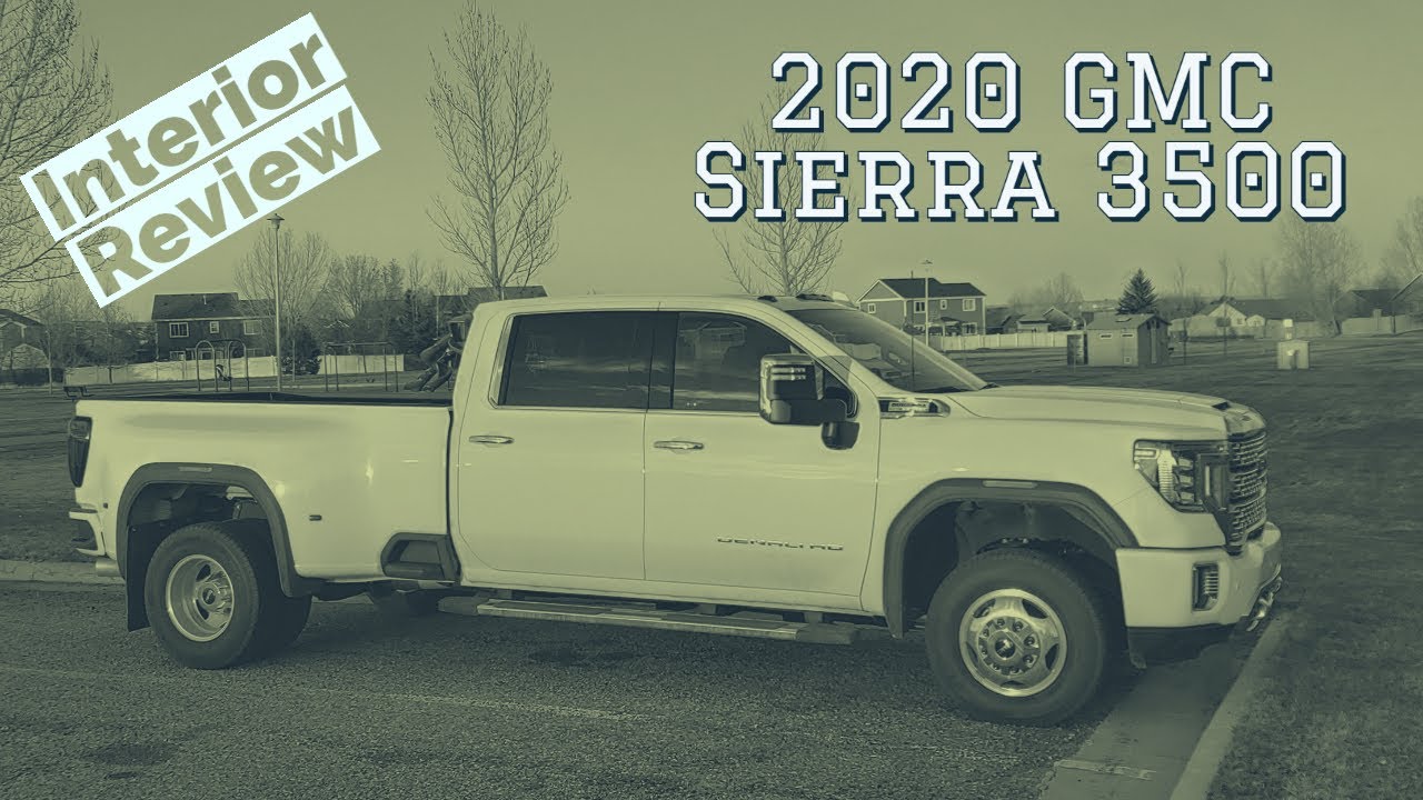 2020 GMC Sierra 3500 Denali interior walkthrough