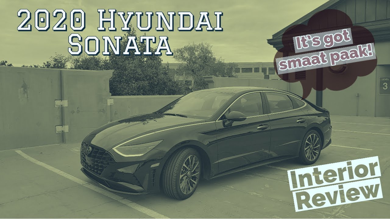 2020 Hyundai Sonata interior walkthrough