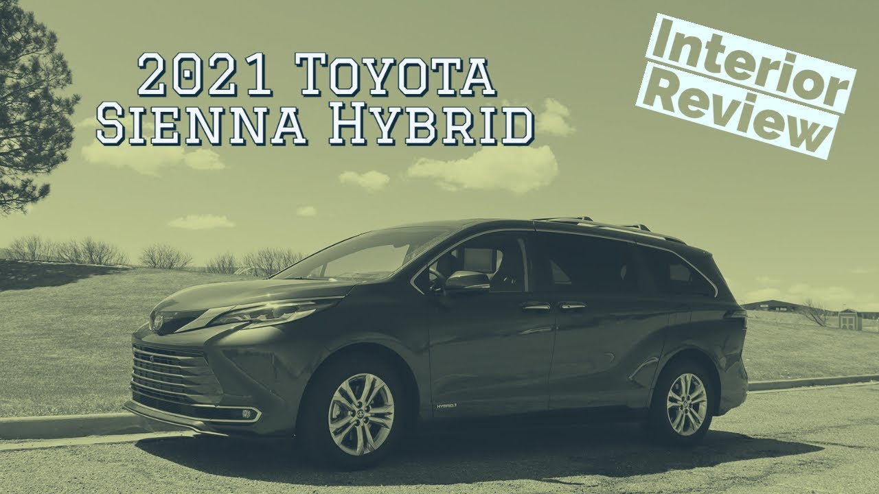 2021 Toyota Sienna Hybrid interior walkthrough