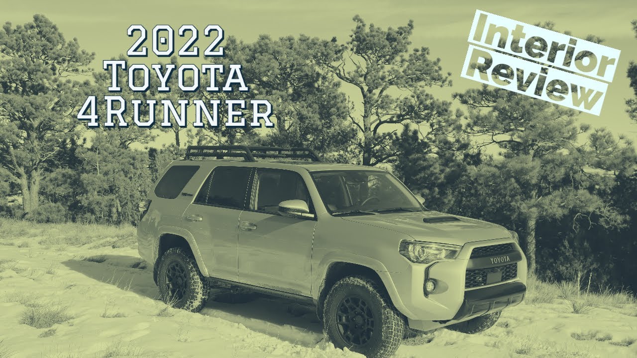 2022 Toyota 4Runner interior walkthrough