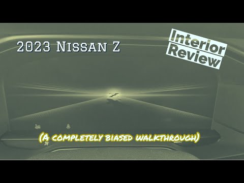 2023 Nissan Z interior walkthrough