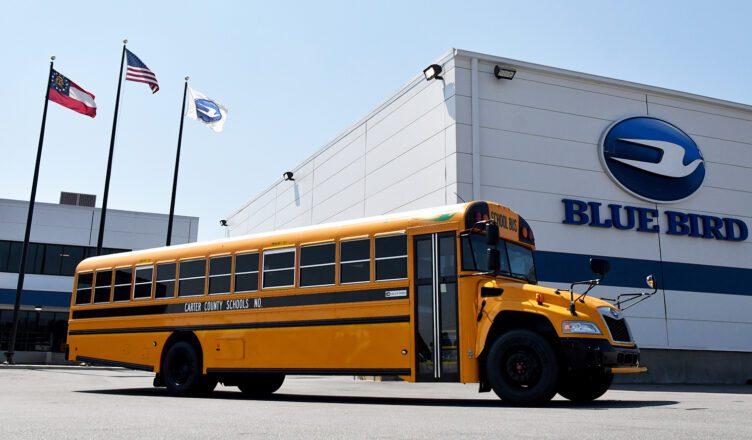 Blue Bird Unveils Its Next-Gen Vision Electric School Bus
