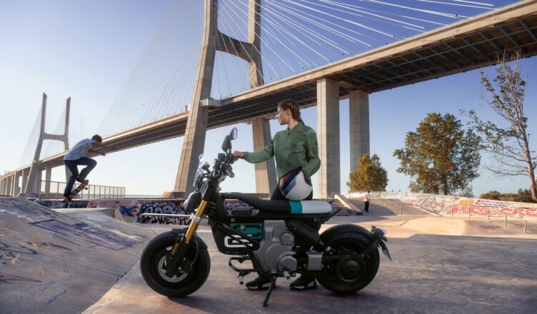 BMW Unveils New CE 02 Electric Motorcycle